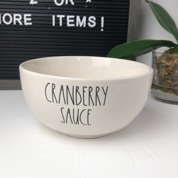 🦃🍷 New with tags Rae Dunn cranberry sauce bowl